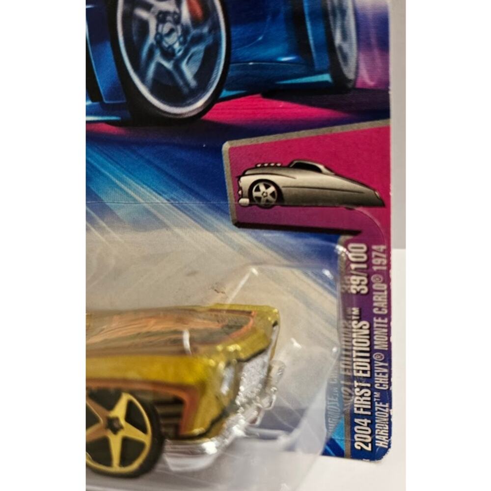 2004 Hardnoze Chevy Monte Carlo Hot Wheels #39/100, HW First Editions Die Cast - Picture 3 of 6